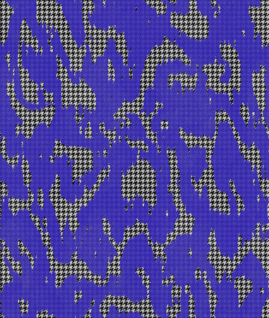 Moire Screen Blue