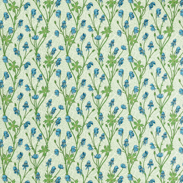 Monkshood Cobalt/Goblin Green | Morris & Co.