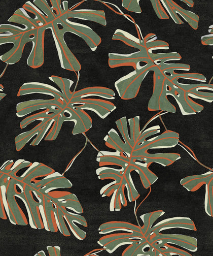 Monstera Ébano Wallcovering | Tres Tintas