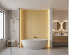 Monterey Grass Basketweave | Phillipe Romano - bathroom room setting