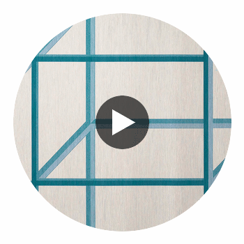 Montgomery Metallic Cubed Durable | Hollywood Wallcoverings Circular Swatch | Hollywood Wallcoverings