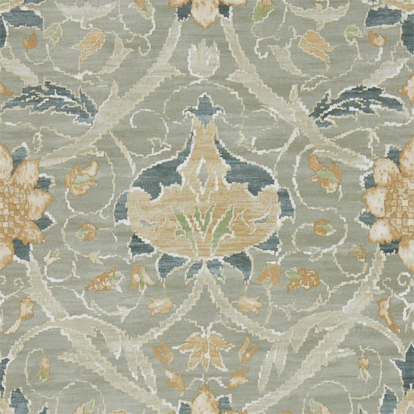 Montreal Charcoal Grey Wallcovering | William Morris
