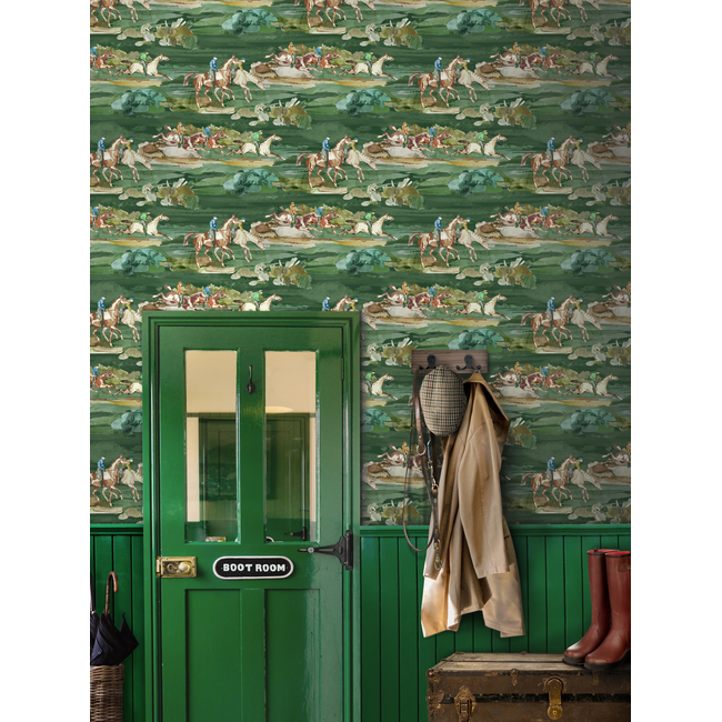 Morning Gallop - Teal - Image 3