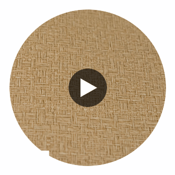 Moroccan Cream Basketweave | Hollywood Wallcoverings Circular Swatch | Hollywood Wallcoverings
