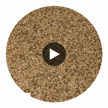 Moroccan Gold Mica | Hollywood Wallcoverings Circular Swatch | Hollywood Wallcoverings
