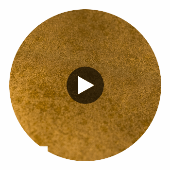 Moroccan Gold Wash | Hollywood Wallcoverings Circular Swatch | Hollywood Wallcoverings