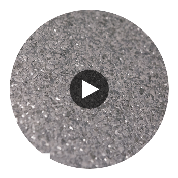 Moroccan Silver Mica | Hollywood Wallcoverings Circular Swatch | Hollywood Wallcoverings