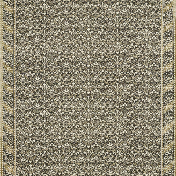 Bellflowers Charcoal/Olive | Morris & Co.