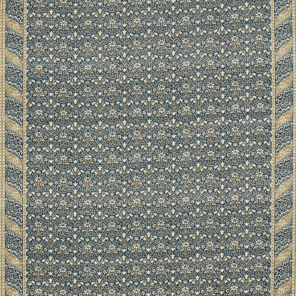 Bellflowers Indigo/Sage | Morris & Co.