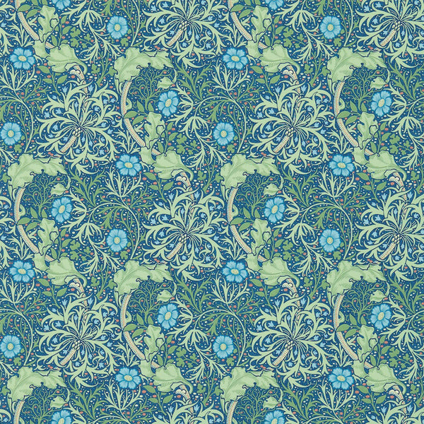 Seaweed Cobalt/Thyme | Morris & Co.