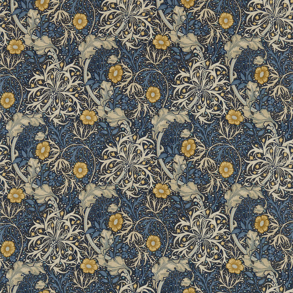 Morris Seaweed Ink/Woad | Morris & Co.