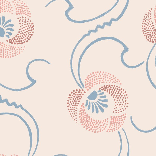 Fleur Sheer 1 | Maison Martin Morel Wallcovering
