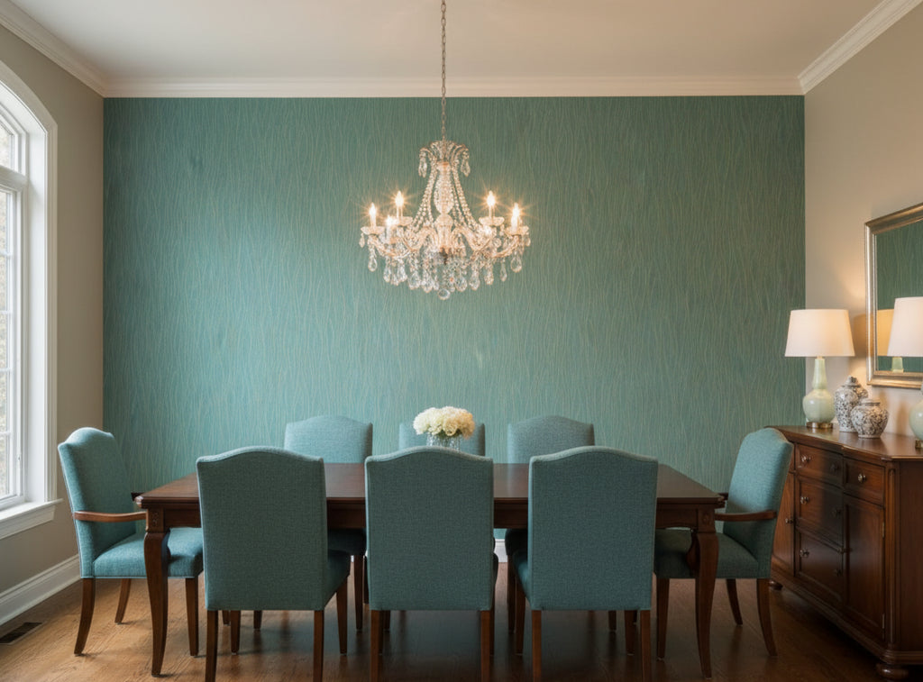 Mr. Diorio Wallcovering - dining room room setting