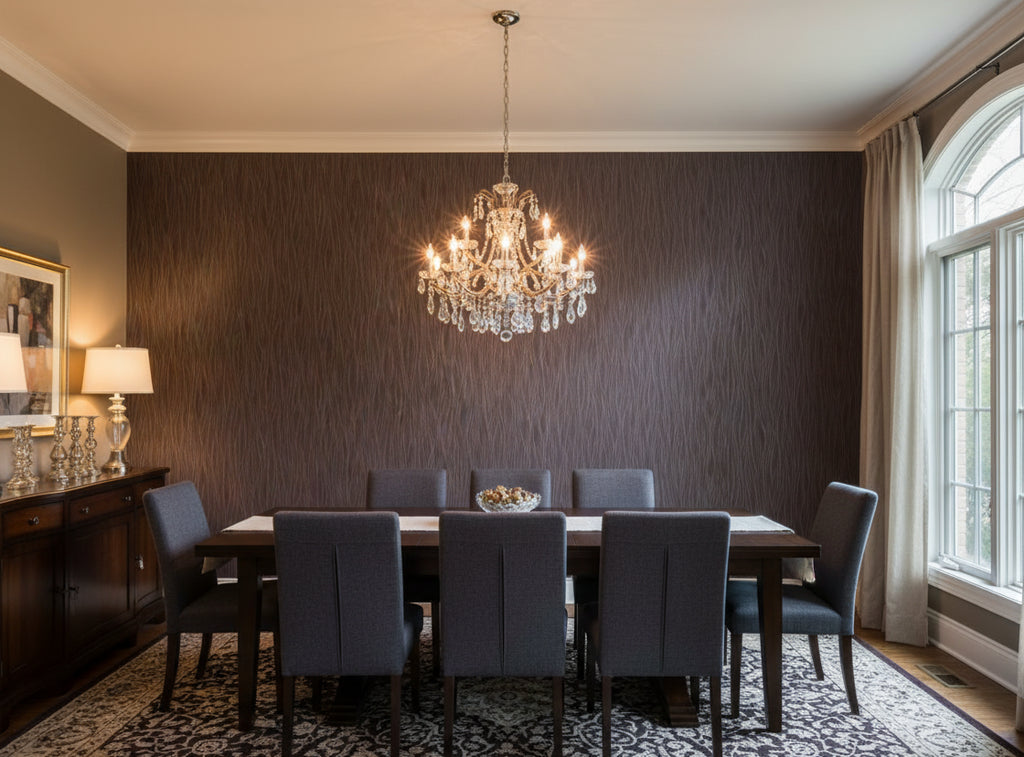 Mr. Diorio Wallcovering - dining room room setting