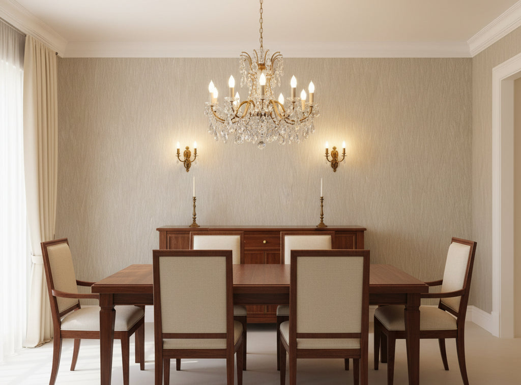 Mr. Diorio Wallcovering - dining room room setting