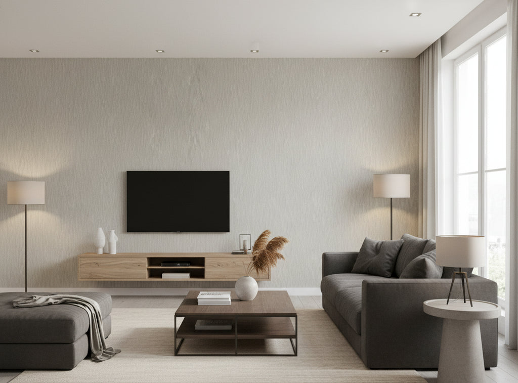 Mr. Diorio Wallcovering - living room room setting