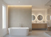 Mr. Diorio Wallcovering - bathroom room setting