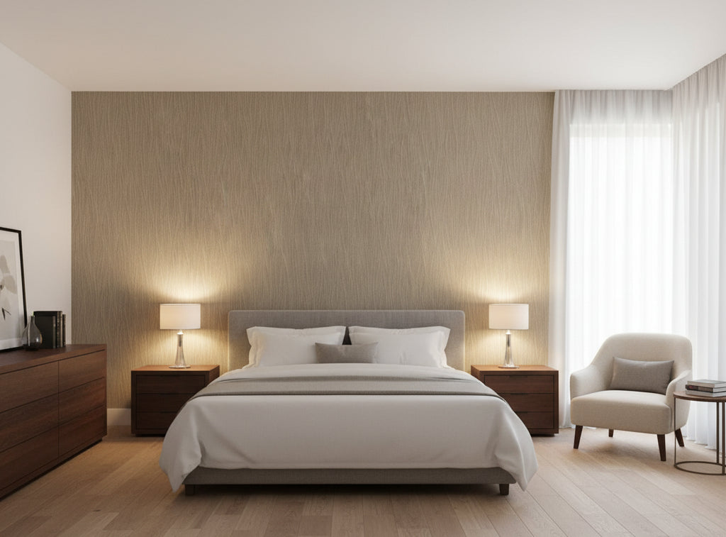 Mr. Diorio Wallcovering - bedroom room setting
