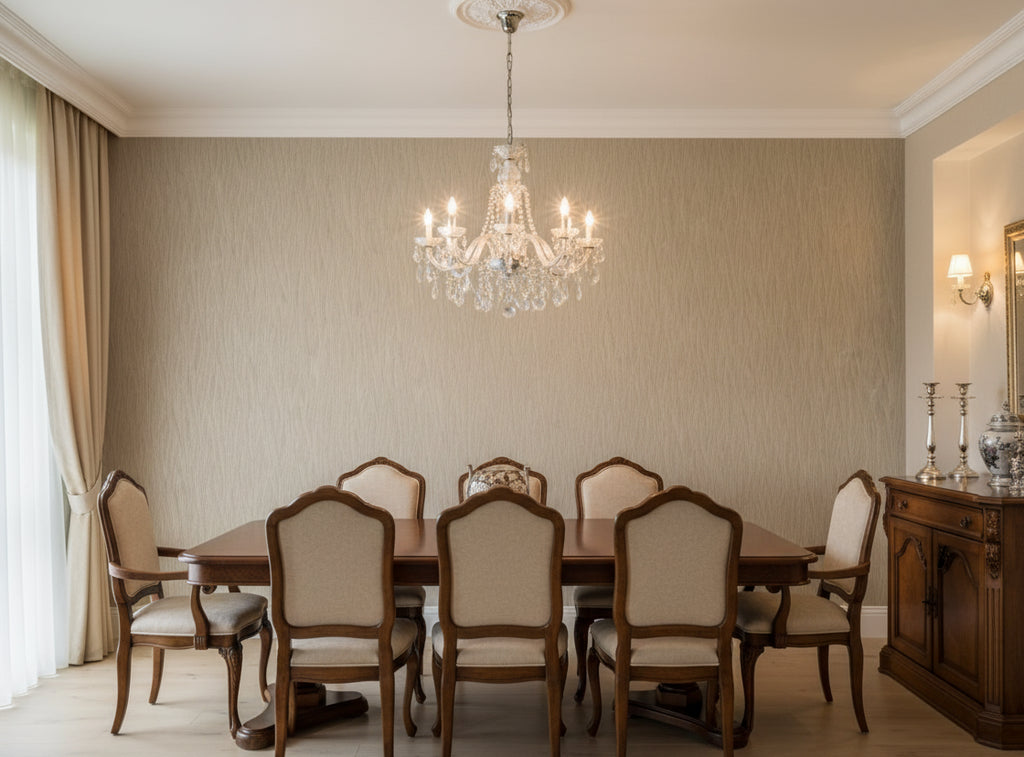 Mr. Diorio Wallcovering - dining room room setting