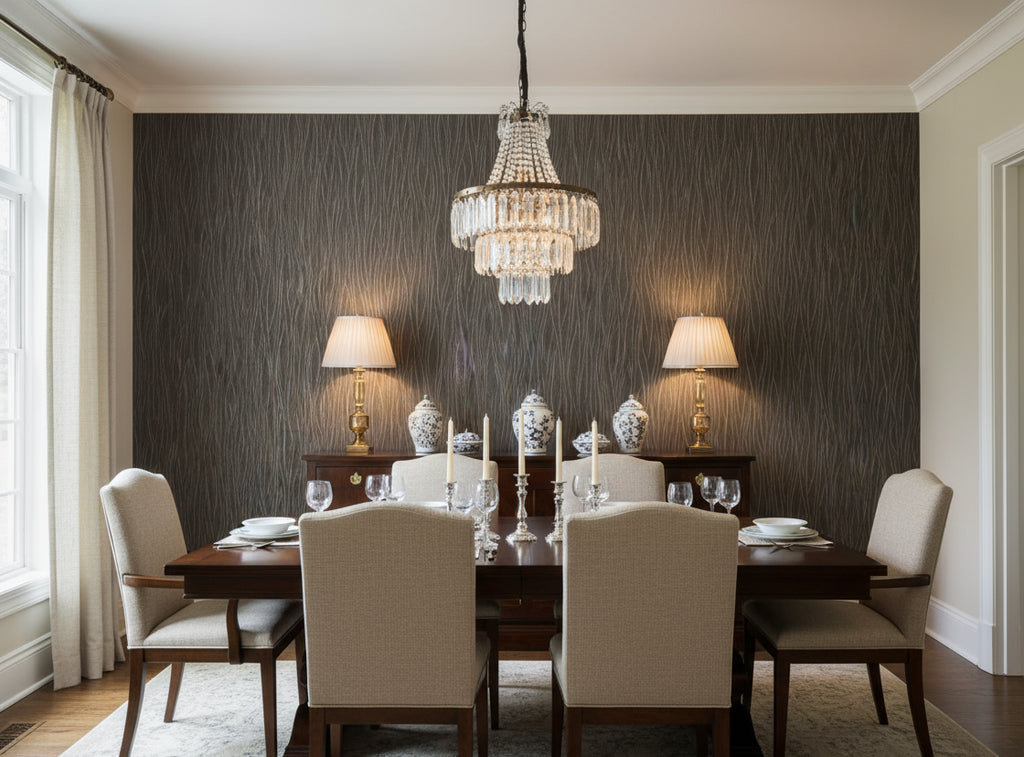 Mr. Diorio Wallcovering - dining room room setting
