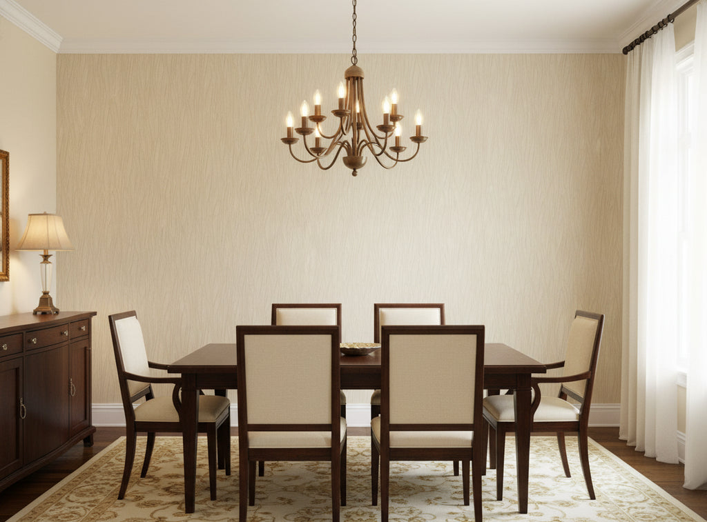Mr. Diorio Wallcovering - dining room room setting