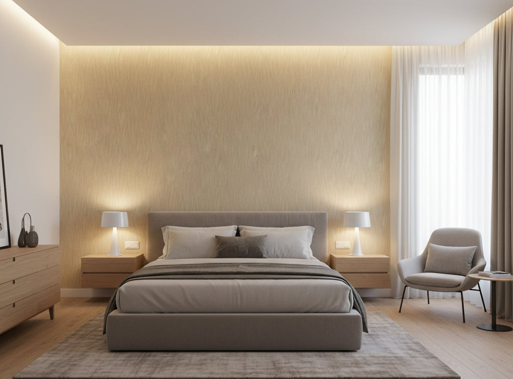 Mr. Diorio Wallcovering - bedroom room setting