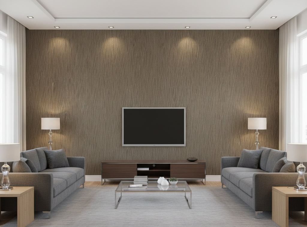 Mr. Diorio Wallcovering - living room room setting