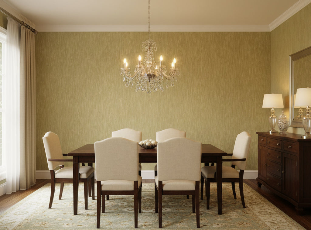 Mr. Diorio Wallcovering - dining room room setting