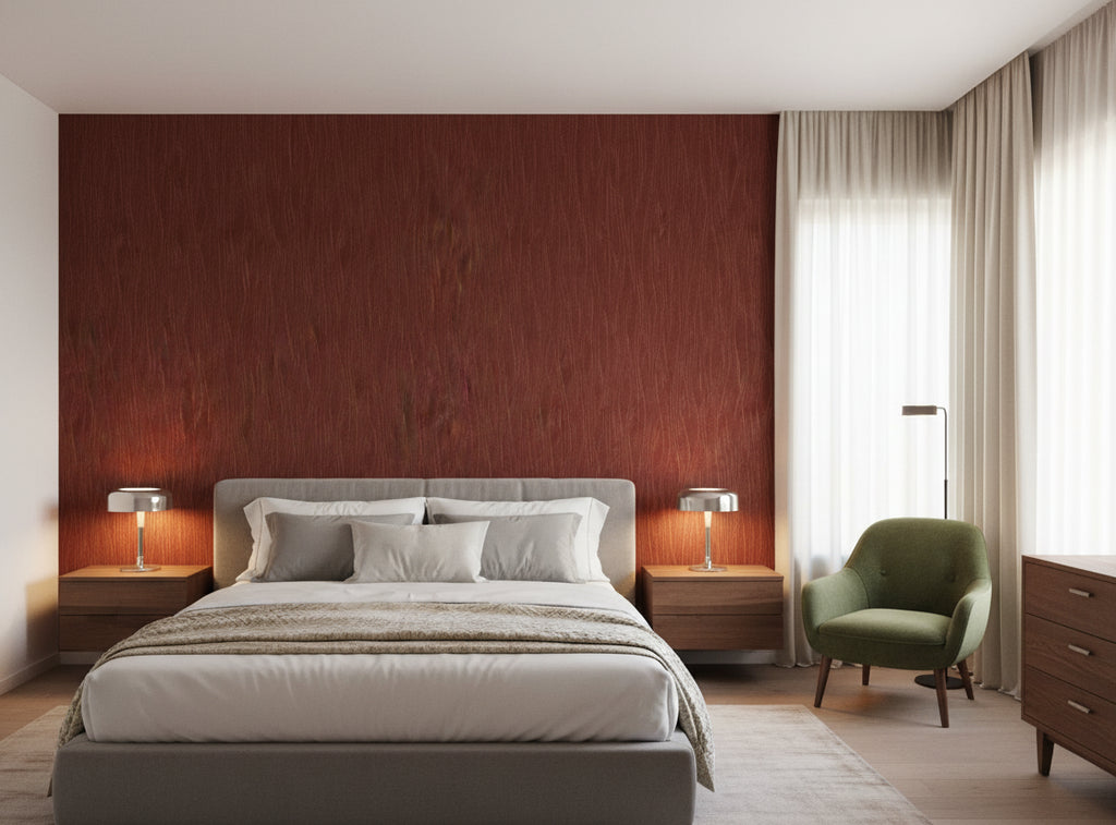 Mr. Diorio Wallcovering - bedroom room setting