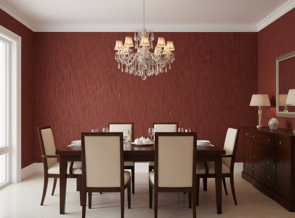 Mr. Diorio Wallcovering - dining room room setting