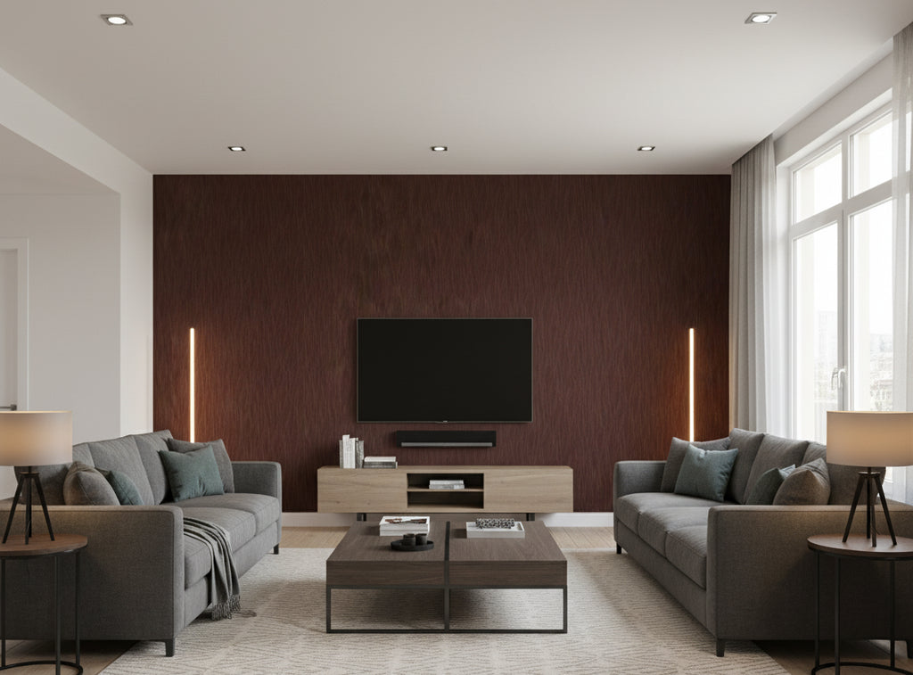 Mr. Diorio Wallcovering - living room room setting