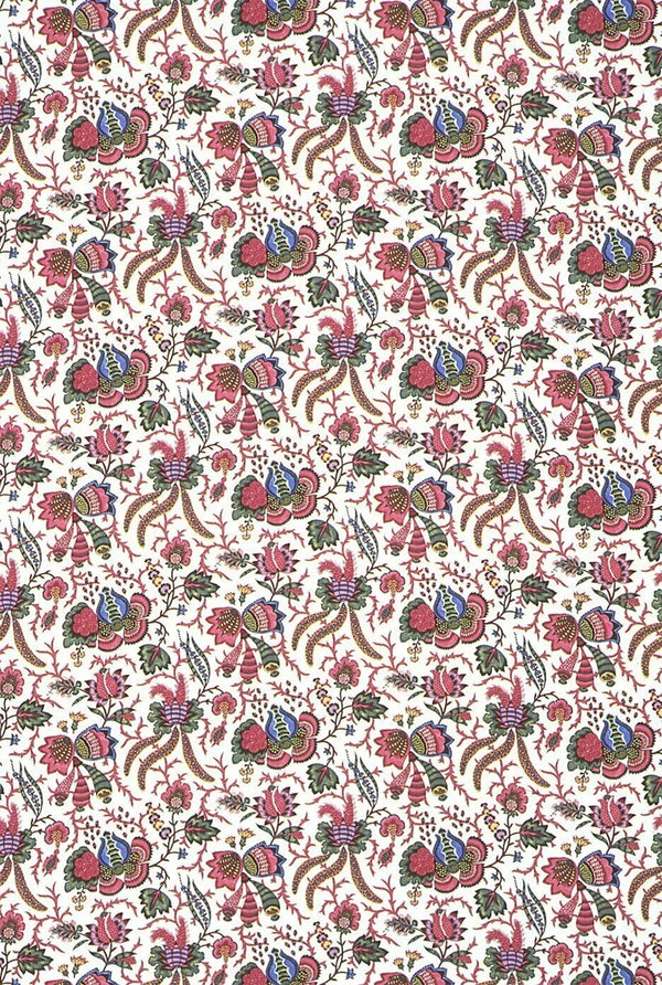 Fleurs de Perse Toile, Multi | Charles Burger