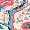 Tree Peony, Multi Blue Red on Tint