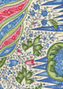 Les Indiennes Multi Color, Multi Blue Rouge Greens