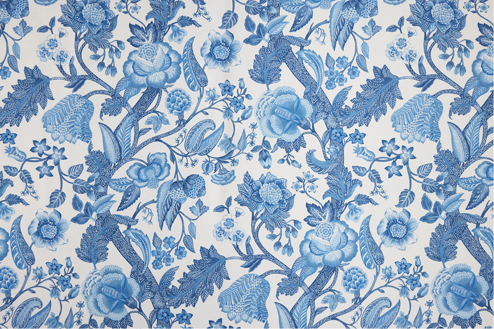 Ophelia, Multi Blues on White