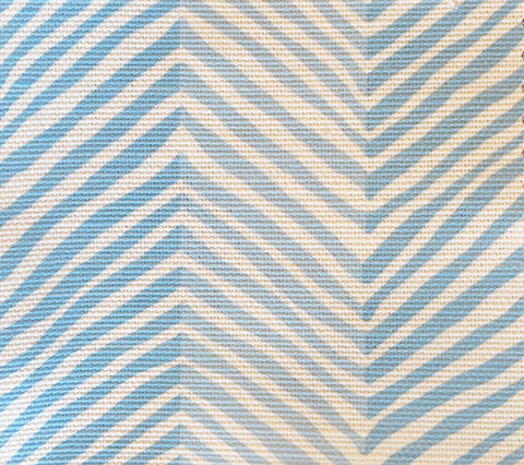 Multi Blues on White Wallcoverings | Alan Campbell