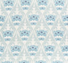 Multi Blues on White