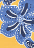 Multi Blues on Yellow