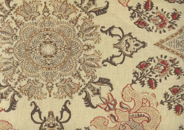 Multi Browns Camel on Cream | Home Couture