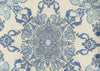 Multi Celeste Blue on Cream