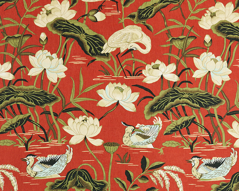 Multi Chinese Red / Green / Beige
