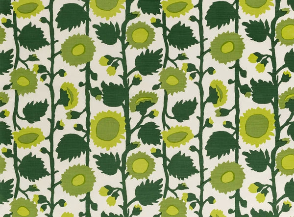 Multi Greens on Light Tint Wallcoverings | Alan Campbell
