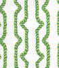 Regency Ropes, Multi Greens on White