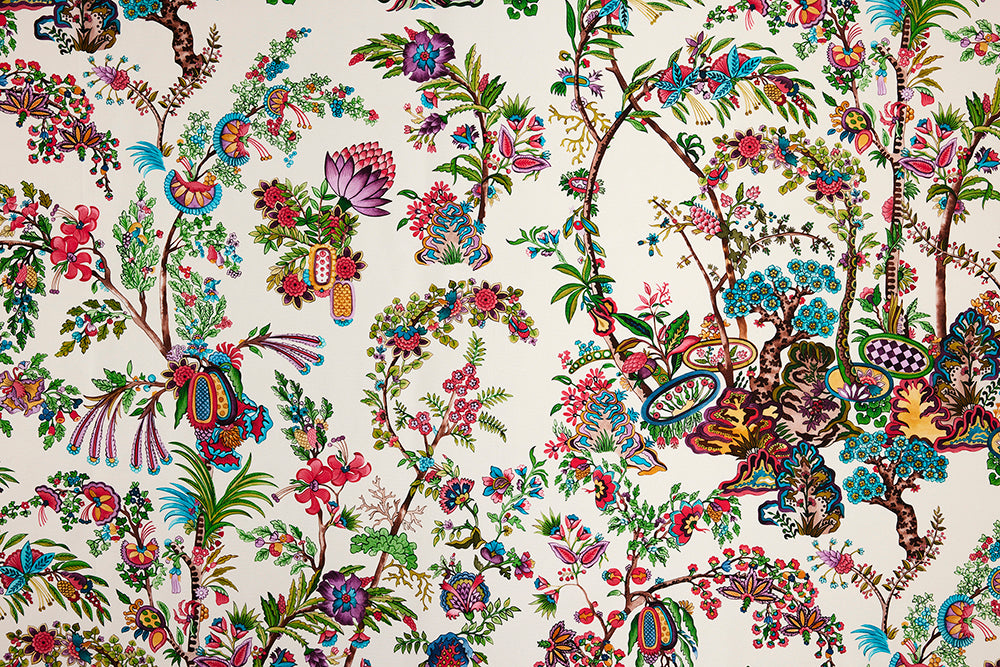 Amanda Multi Floral, Multi Pinks Lavender Green