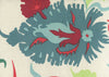 Uzbek, Multi Red Teal Blues