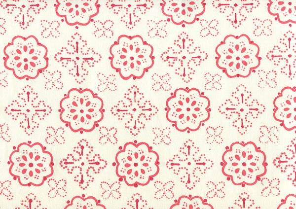 Crawford, Multi Reds Wallcoverings | Quadrille