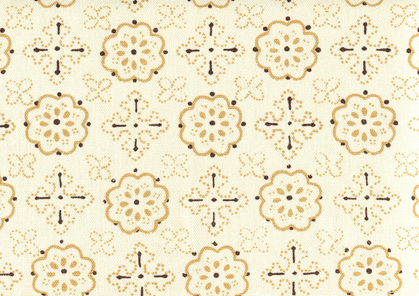 Crawford, Multi Taupe Brown on Cotton/Linen Wallcoverings | Quadrille
