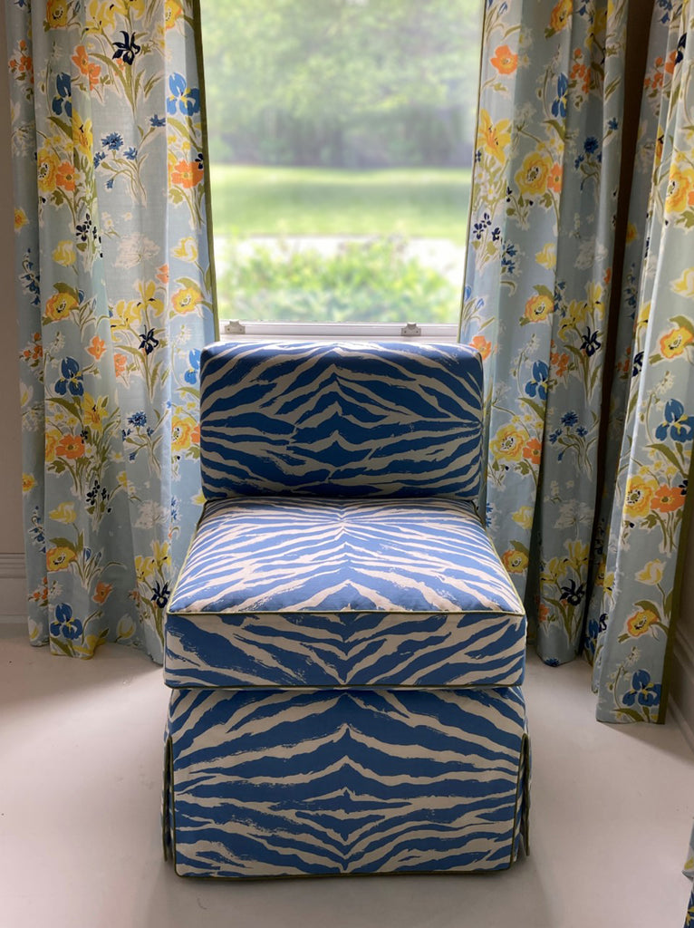 Room setting — Drapes Robert Farrell Design
