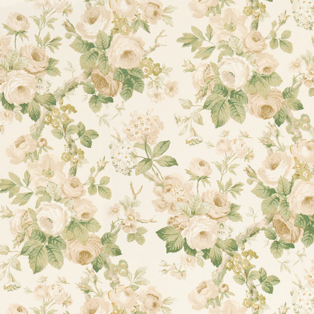 Nancy Floral IVORY | Schumacher - Image 1