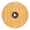 Napoli Caramel Basketweave Grasscloth Wallcovering | Fentucci Circular Swatch | DW